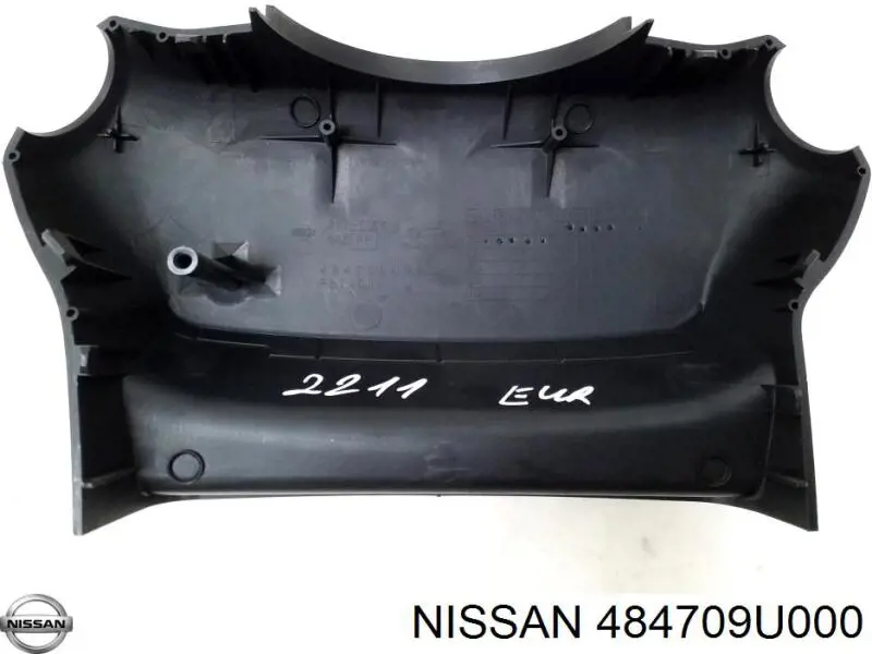 484709U000 Nissan protector del mecanismo de dirección