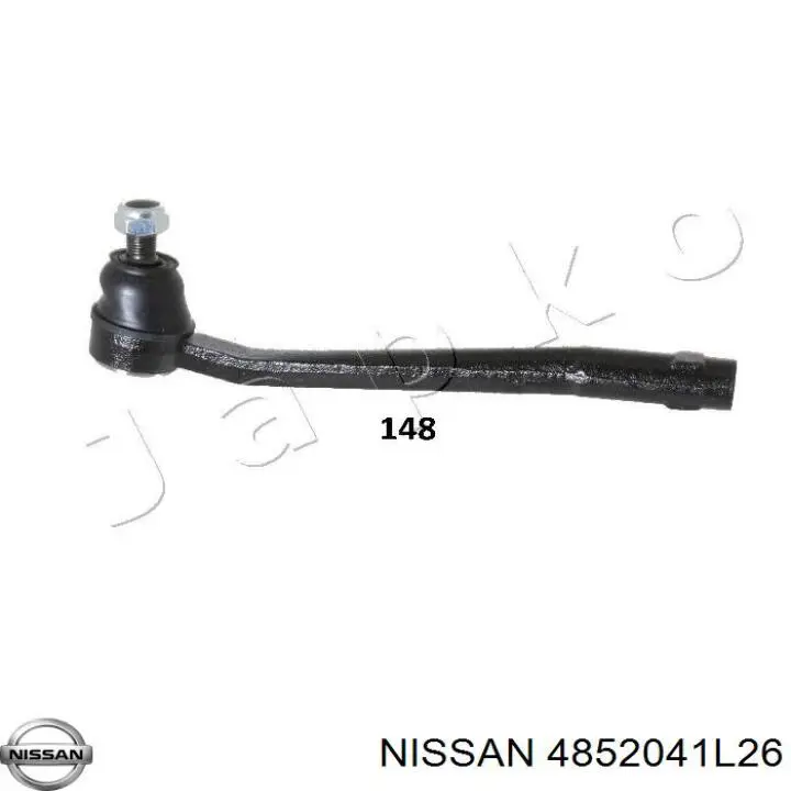 4852041L26 Nissan rótula barra de acoplamiento exterior