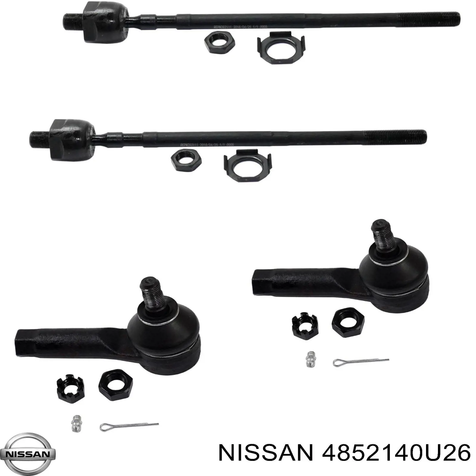 4852140U26 Nissan barra de acoplamiento