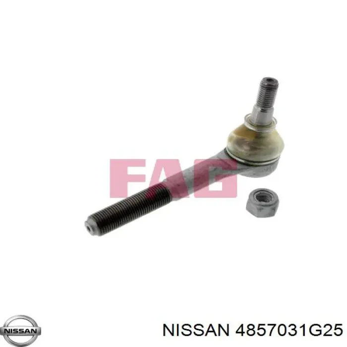 Rótula barra de acoplamiento exterior Nissan Terrano 1 WD21