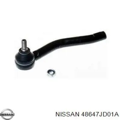 48647JD01A Nissan rótula barra de acoplamiento exterior