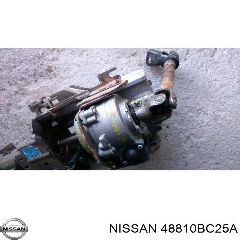 48810BC25A Nissan columna de dirección