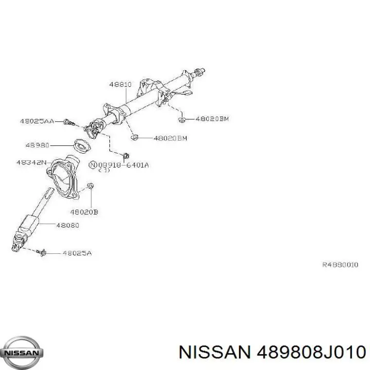  Nissan/Infiniti 489808J010 precio, desde 49,43 EUR