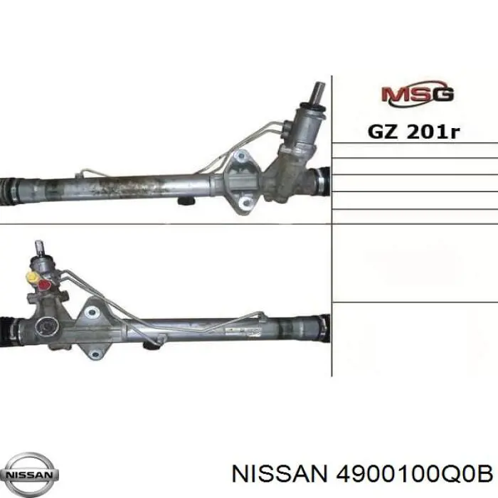 RE9230 AGR cremallera de dirección