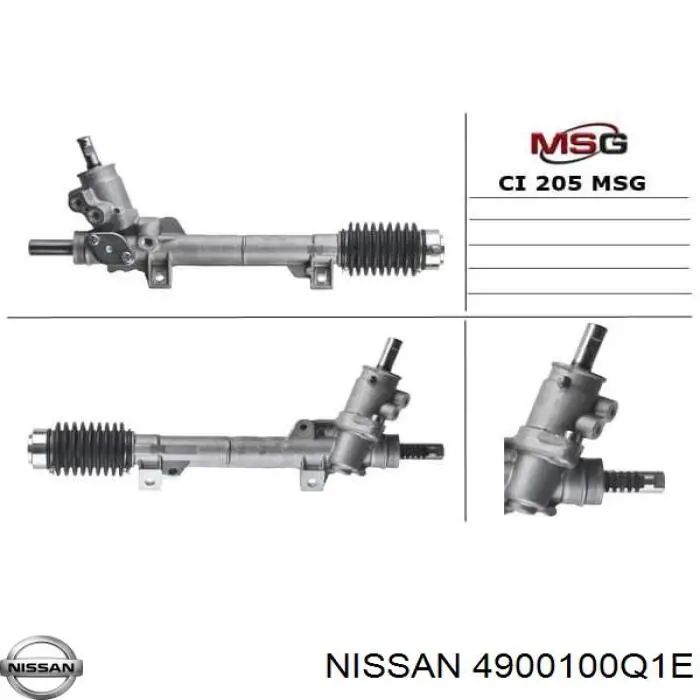 Engranaje de dirección Nissan/Infiniti 4900100Q1E precio, desde 247,46 EUR