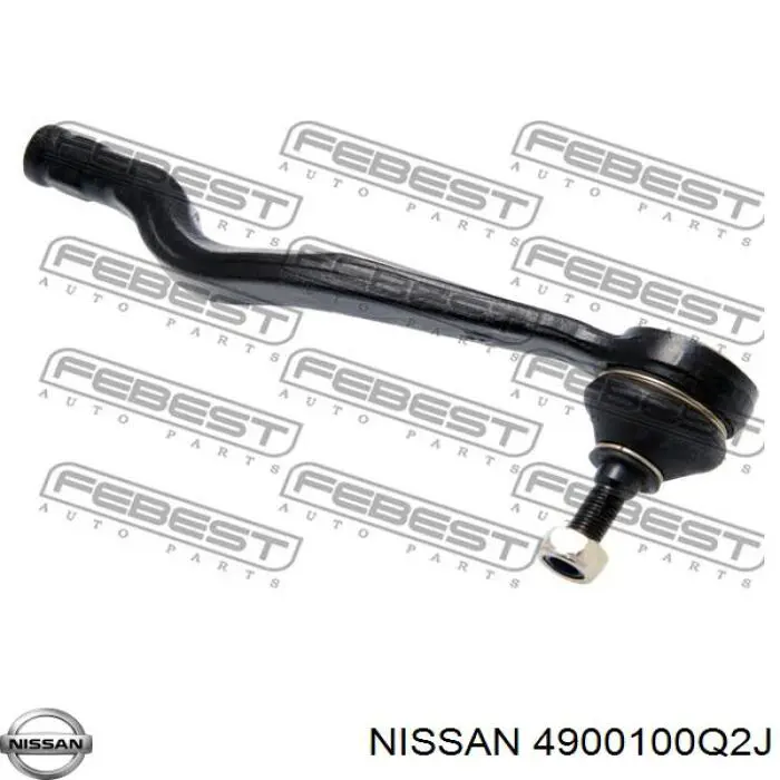 4900100Q2J Nissan cremallera de dirección