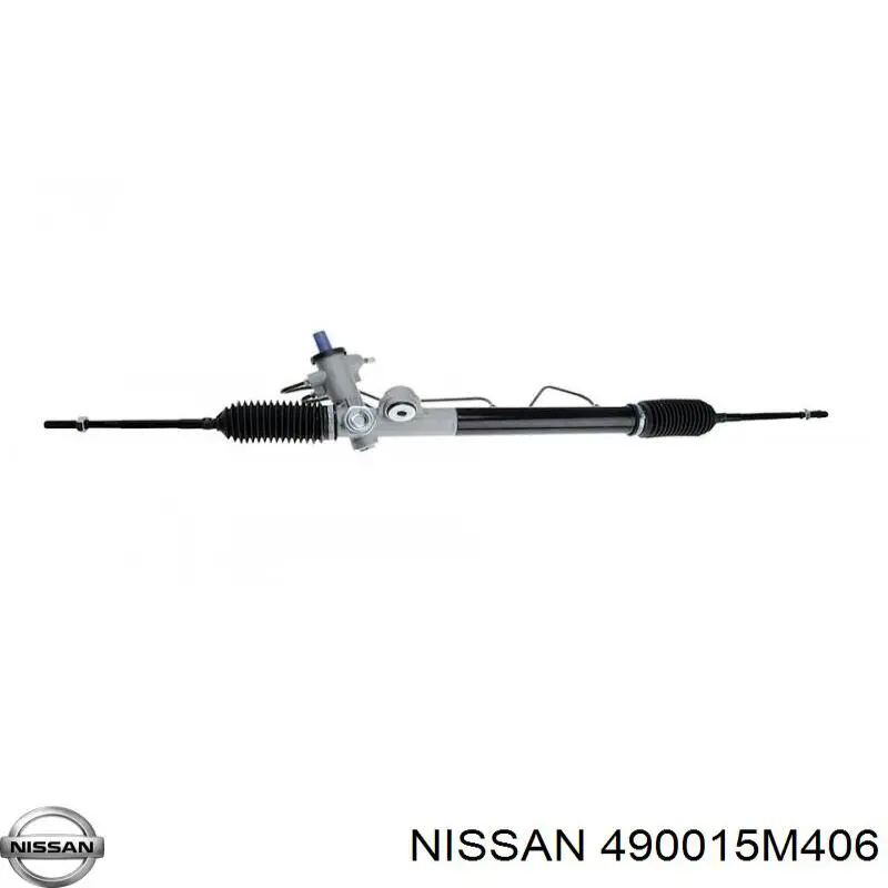 490015M406 Nissan cremallera de dirección