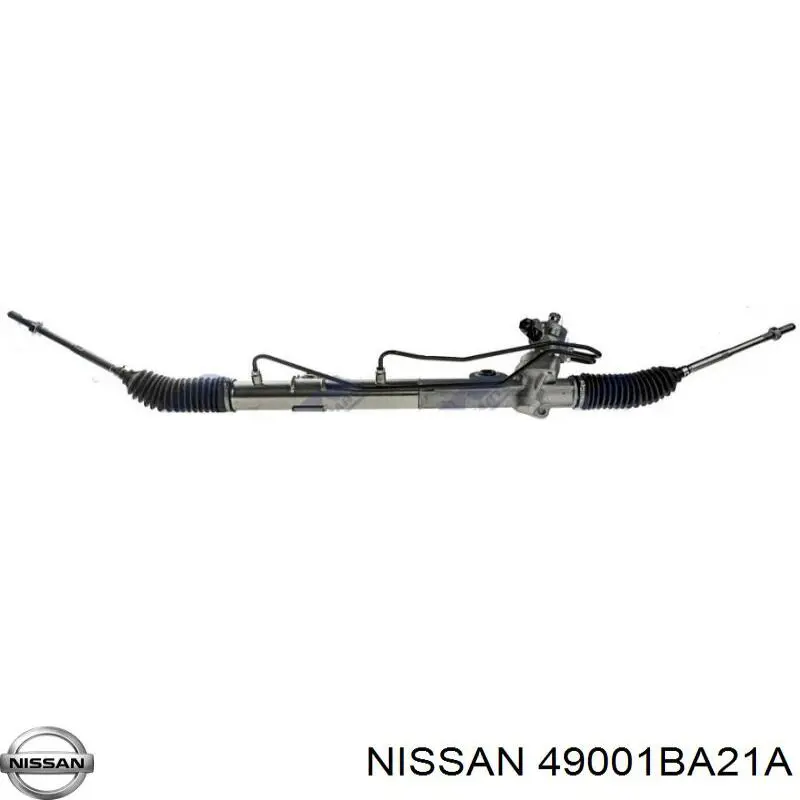 49001BA21A Nissan cremallera de dirección