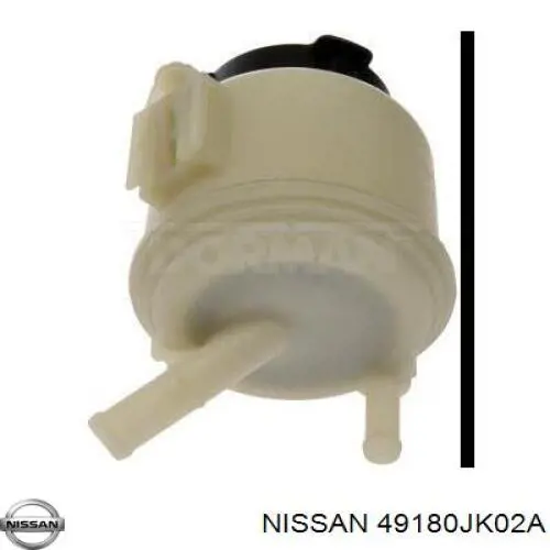 Depósito de bomba de dirección hidráulica para Nissan X-Trail (T30)