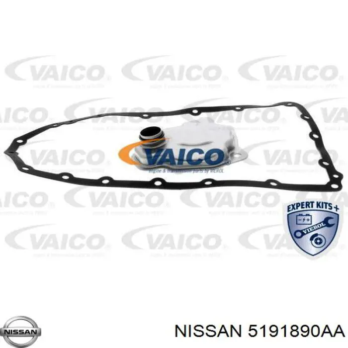 5191890AA Nissan filtro hidráulico, transmisión automática