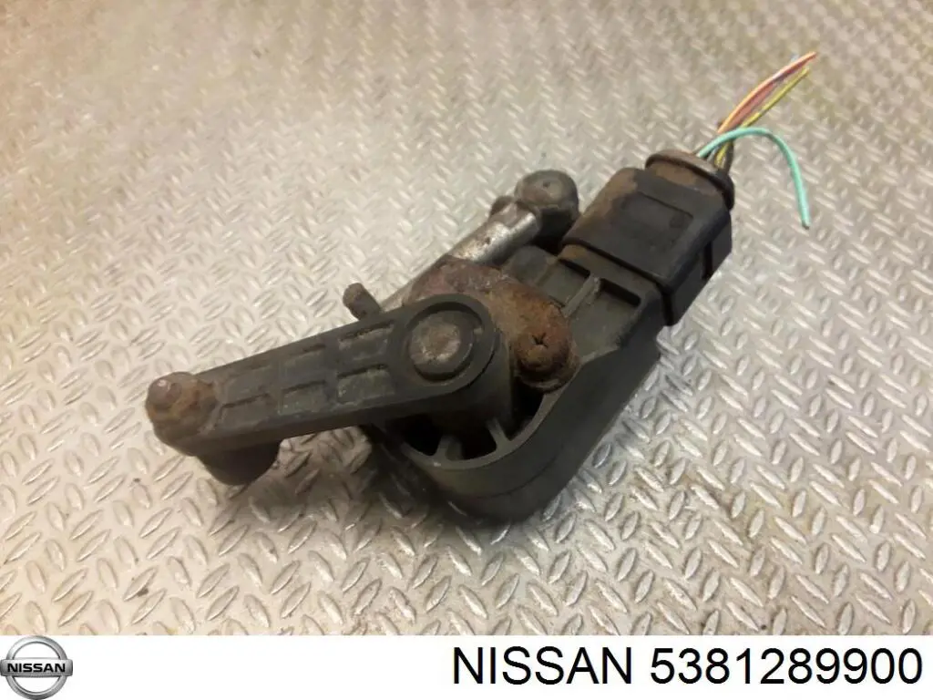 5381289900 Nissan sensor, nivel de suspensión neumática, trasero