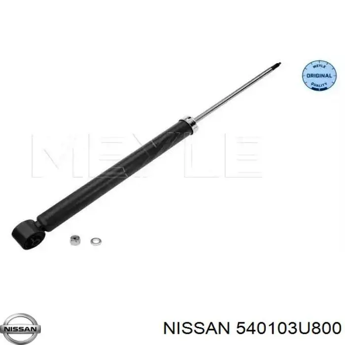 540103U800 Nissan muelle de suspensión eje delantero