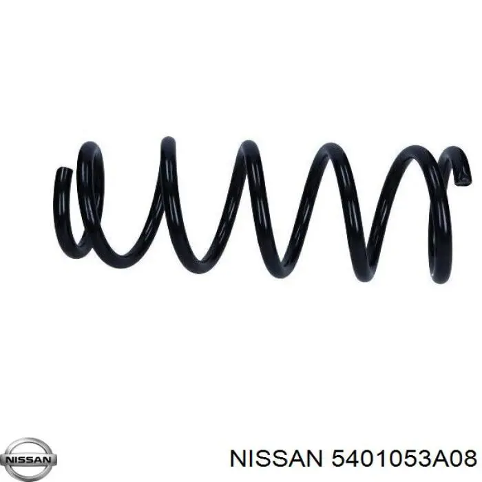 5401053A08 Nissan muelle de suspensión eje delantero