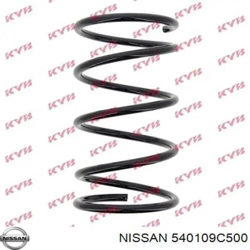 Muelle de suspensión eje delantero para Nissan Serena (C23)