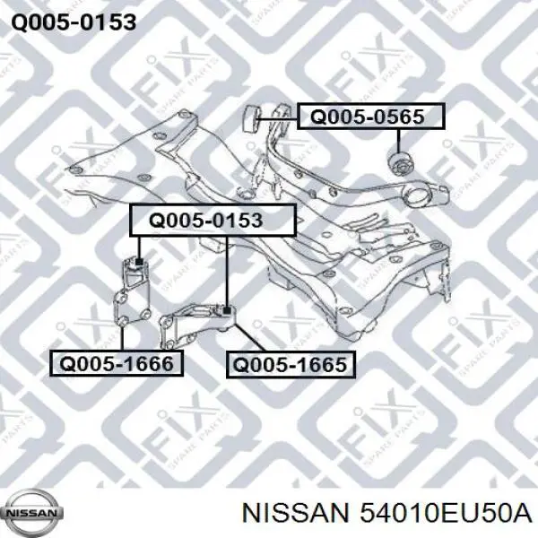 54010EU50A Nissan muelle de suspensión eje delantero