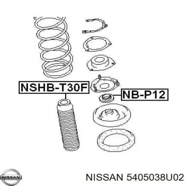 Guardapolvo del amortiguador delantero Nissan/Infiniti 5405038U02 precio, desde 9,64 EUR