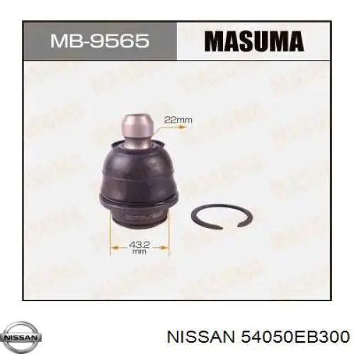 Tope del brazo de suspensión delantero inferior Nissan/Infiniti 54050EB300 precio, desde 30,46 EUR