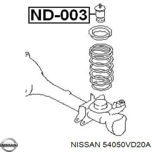 54050VD20A Nissan