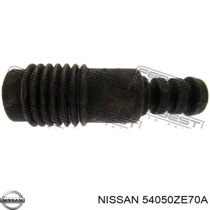 54050ZE70A Nissan almohadilla de tope, suspensión delantera