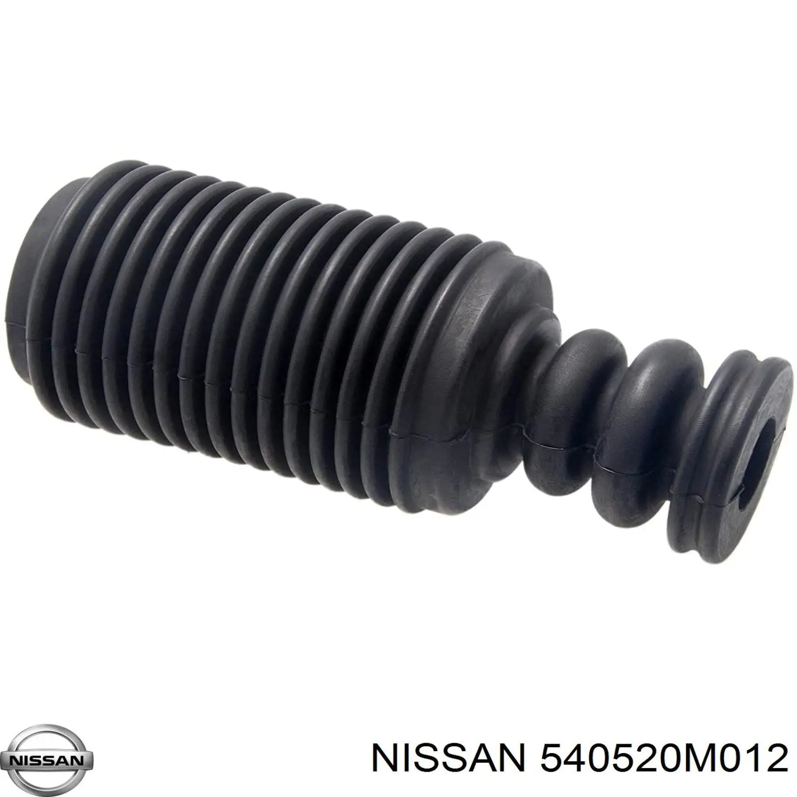 540520M012 Nissan caperuza protectora/fuelle, amortiguador delantero