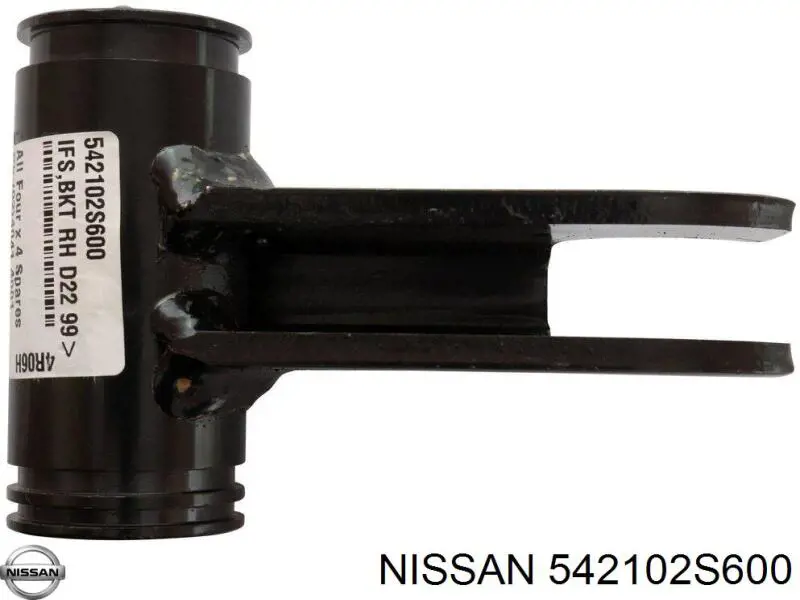 542102S600 Nissan soporte de torsion delantero, derecho