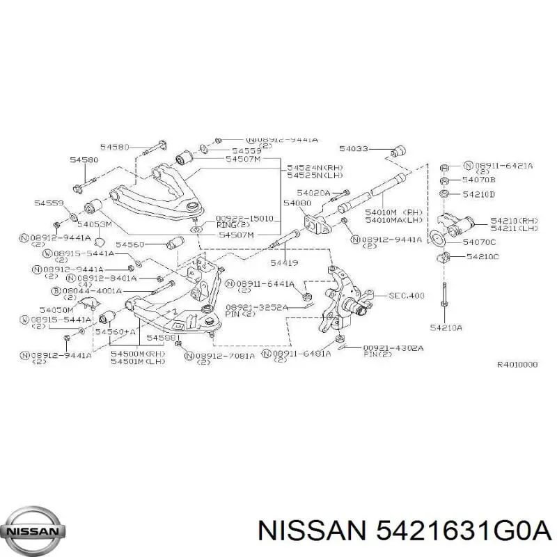 5421631G0A Nissan