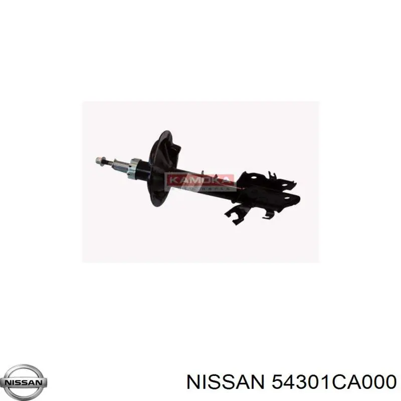 54301CA000 Nissan amortiguador delantero izquierdo