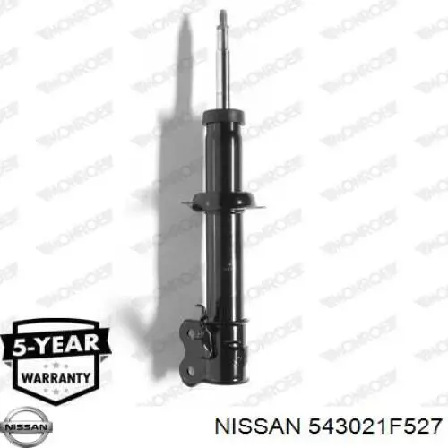 543021F527 Nissan amortiguador delantero derecho