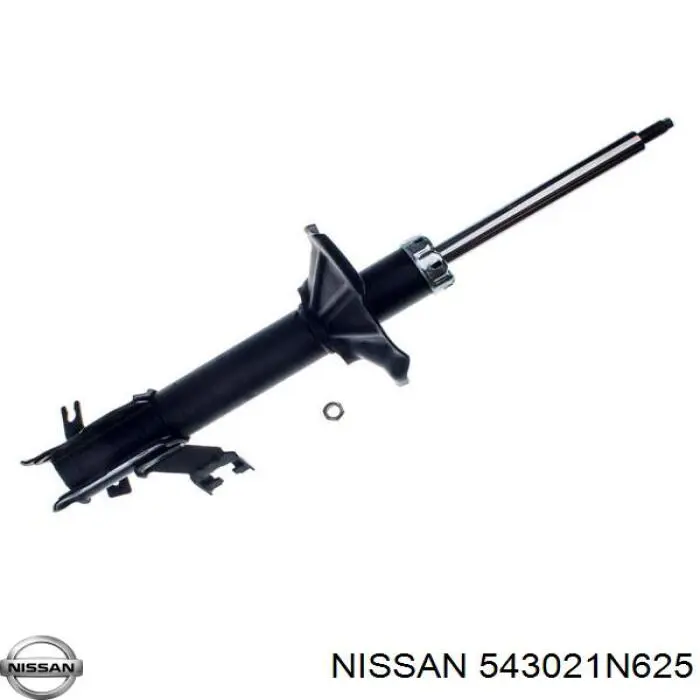 543021N625 Nissan/Infiniti Amortiguador frontal izquierdo
