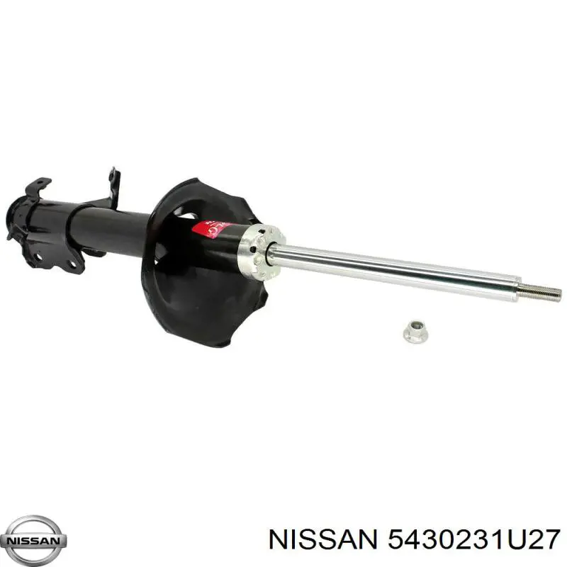 5430231U27 Nissan amortiguador delantero derecho