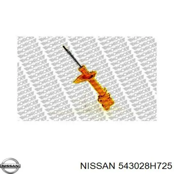Comprar 543028H725 Nissan/Infiniti Amortiguador delantero derecho