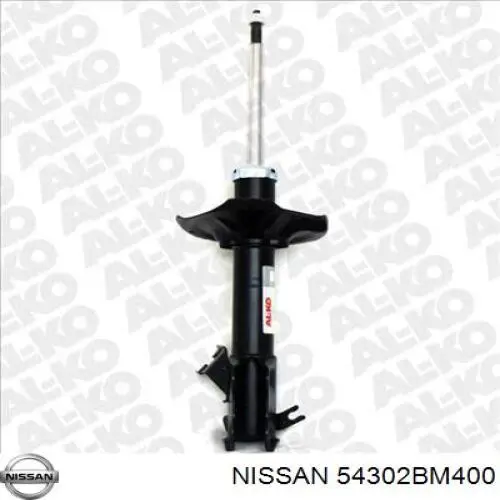 Amortiguador delantero derecho 54302BM400 Nissan/Infiniti