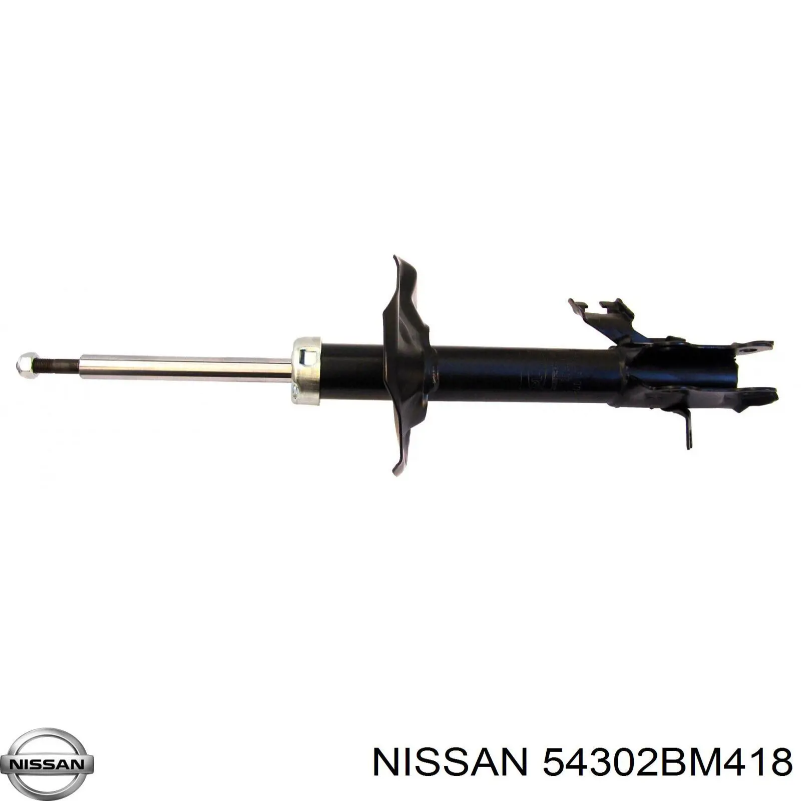 Amortiguador delantero derecho Nissan/Infiniti 54302BM418 precio, desde 52,27 EUR