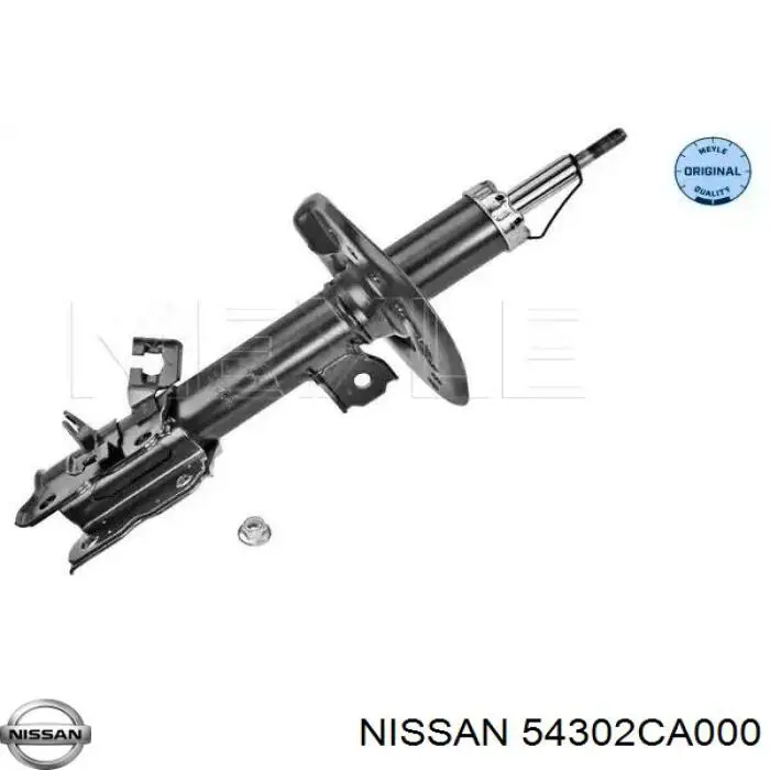 54302CA000 Nissan amortiguador delantero derecho