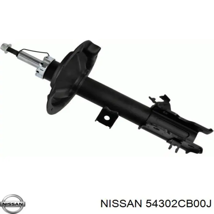 54302CB00J Nissan amortiguador delantero derecho