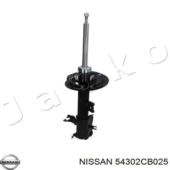 54302CB025 Nissan amortiguador delantero derecho