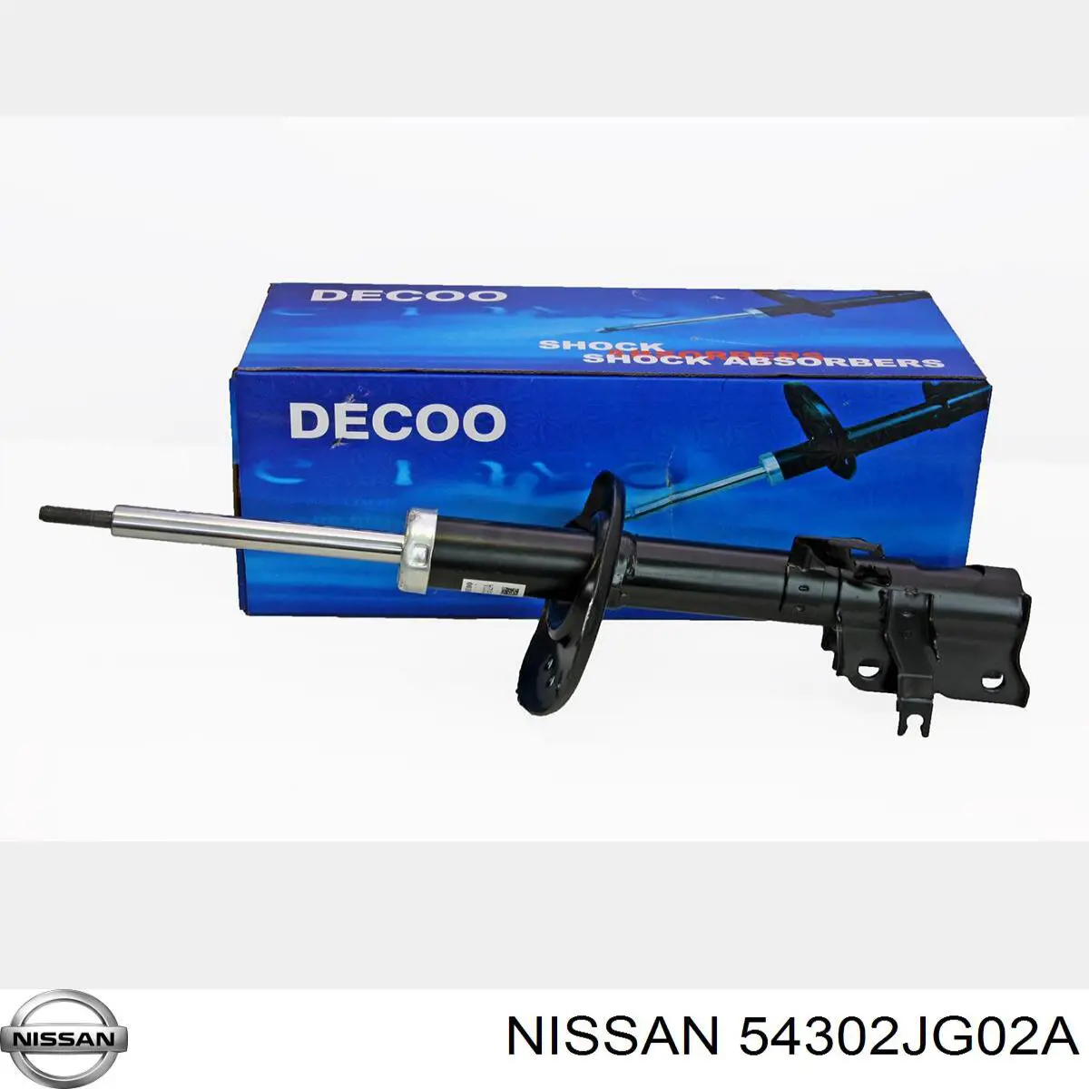 Amortiguador delantero derecho Nissan/Infiniti 54302JG02A precio, desde 69,70 EUR