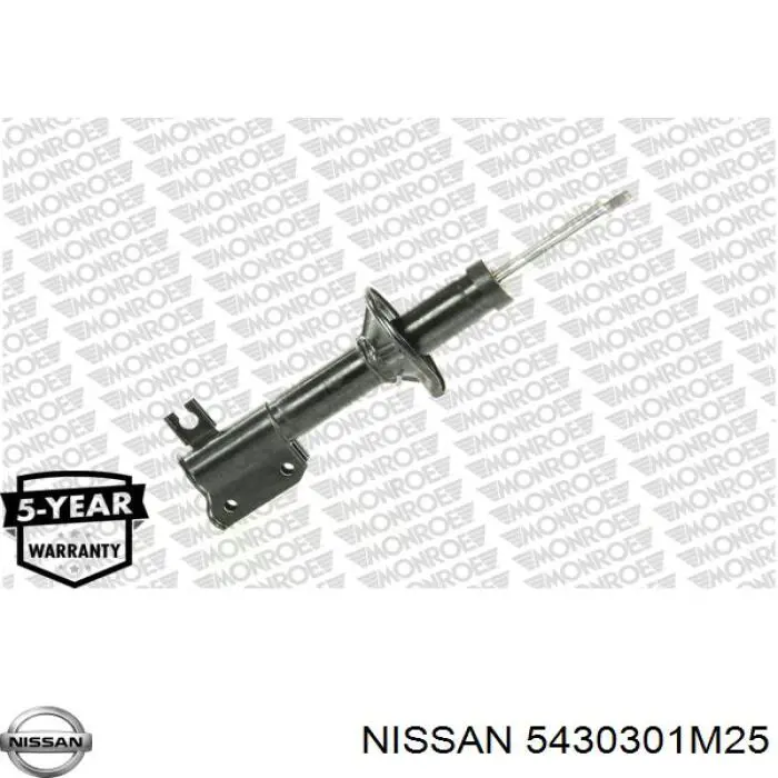 5430301M25 Nissan amortiguador delantero izquierdo