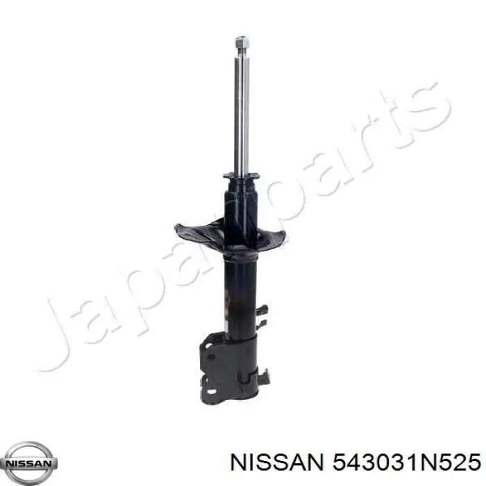 543031N525 Nissan/Infiniti Amortiguador frontal izquierdo