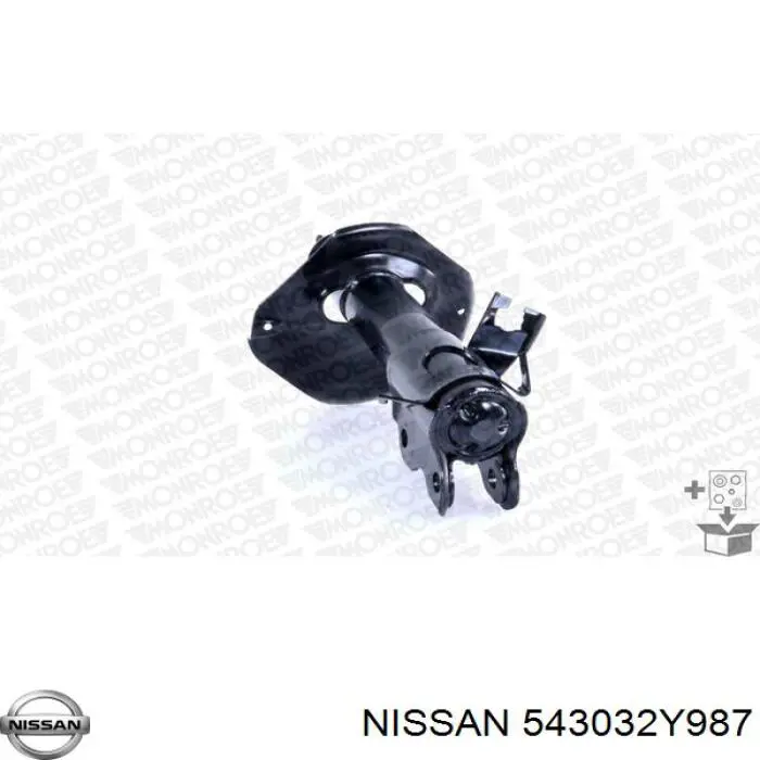 543032Y987 Nissan amortiguador delantero izquierdo