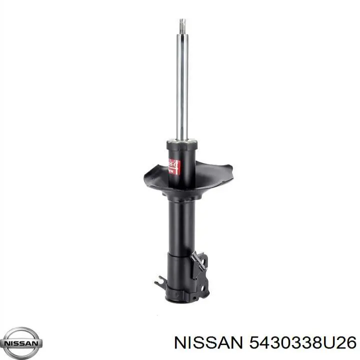 5430338U26 Nissan amortiguador delantero izquierdo