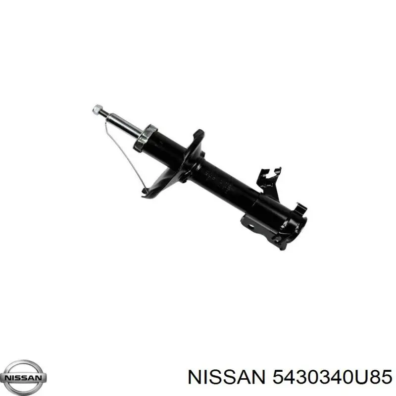 5430340U85 Nissan amortiguador delantero izquierdo