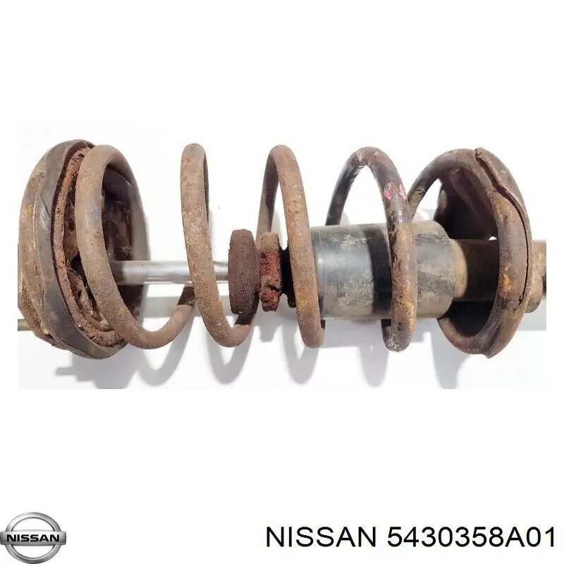 5430358A01 Nissan amortiguador delantero izquierdo