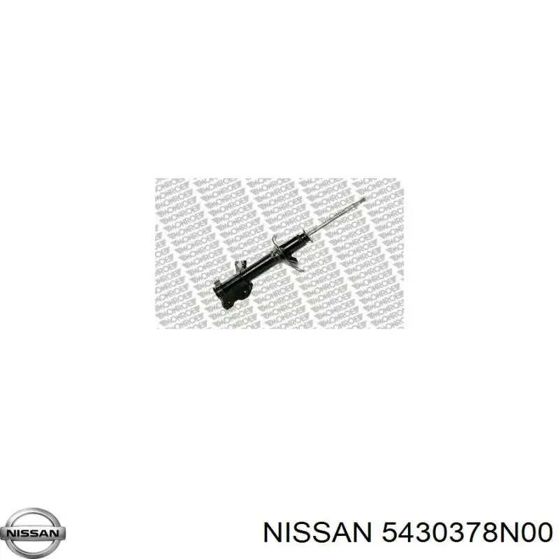 5430378N00 Nissan amortiguador delantero izquierdo