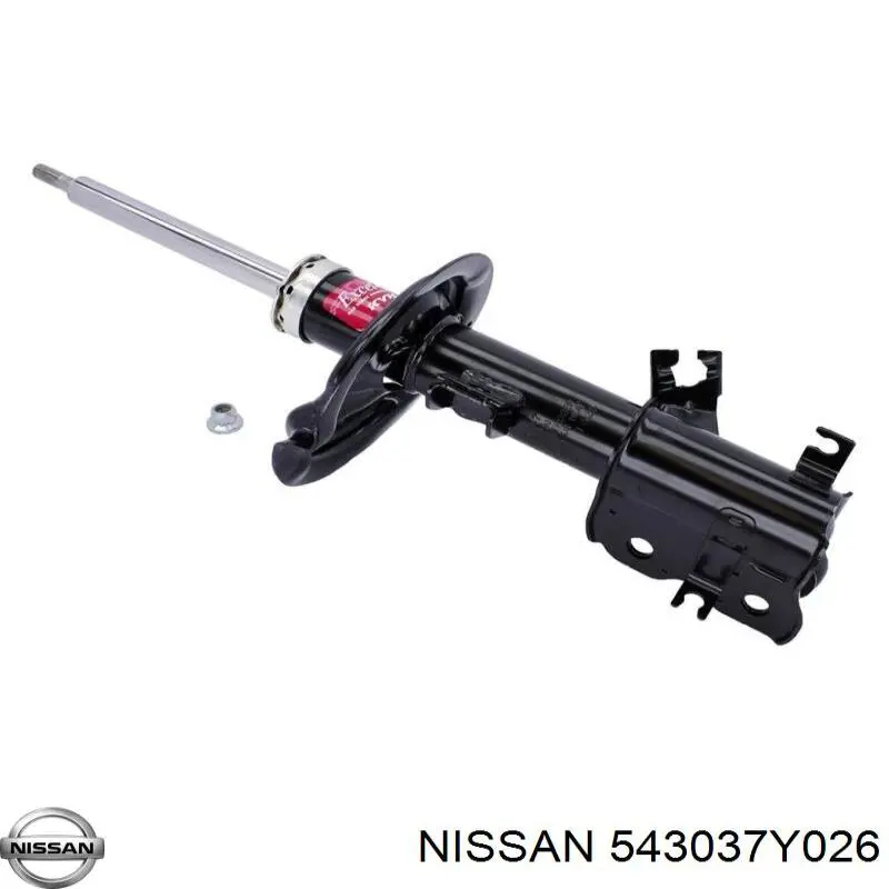 543037Y026 Nissan/Infiniti Amortiguador frontal izquierdo