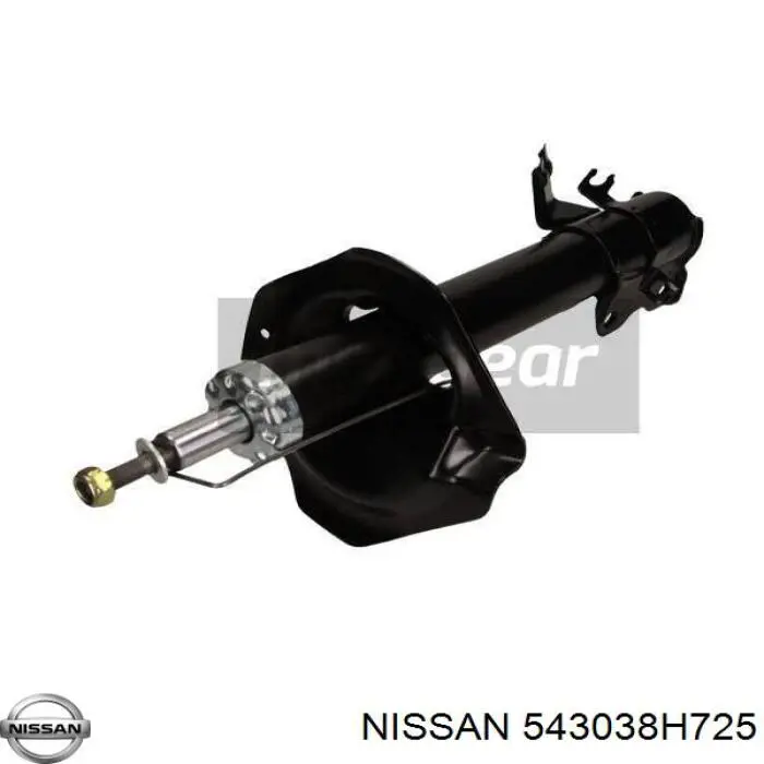 Comprar 543038H725 Nissan/Infiniti Amortiguador delantero izquierdo