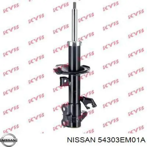 Amortiguador delantero izquierdo Nissan/Infiniti 54303EM01A precio, desde 47,17 EUR