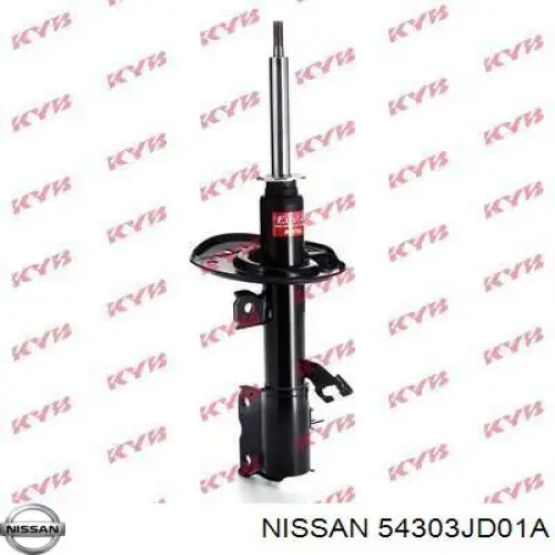 Amortiguador delantero izquierdo Nissan/Infiniti 54303JD01A precio, desde 53,41 EUR