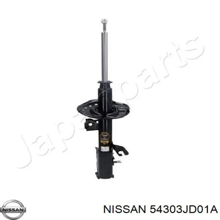 Comprar 54303JD01A Nissan/Infiniti Amortiguador delantero izquierdo