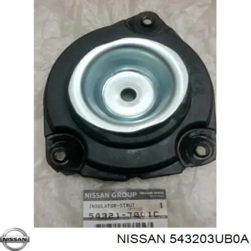 Comprar 543203UB0A Nissan/Infiniti Soporte del amortiguador delantero derecho